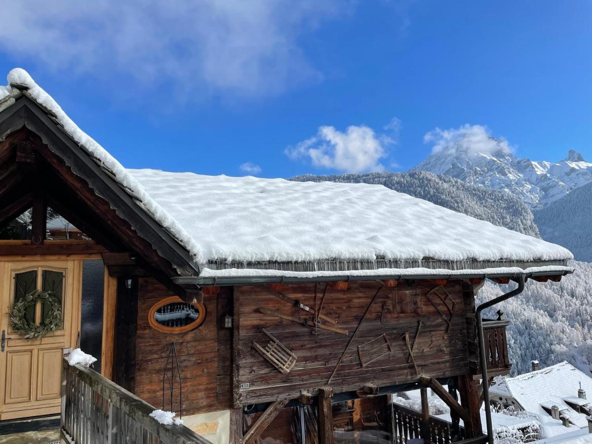 Chalet Rayon de Soleil Gryon Extérieur photo