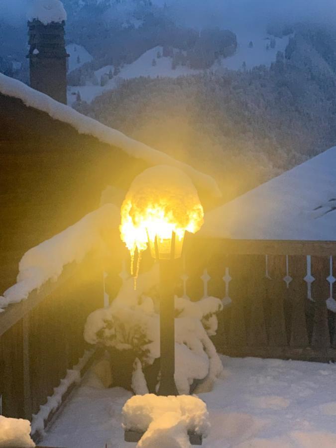 Chalet Rayon de Soleil Gryon Extérieur photo