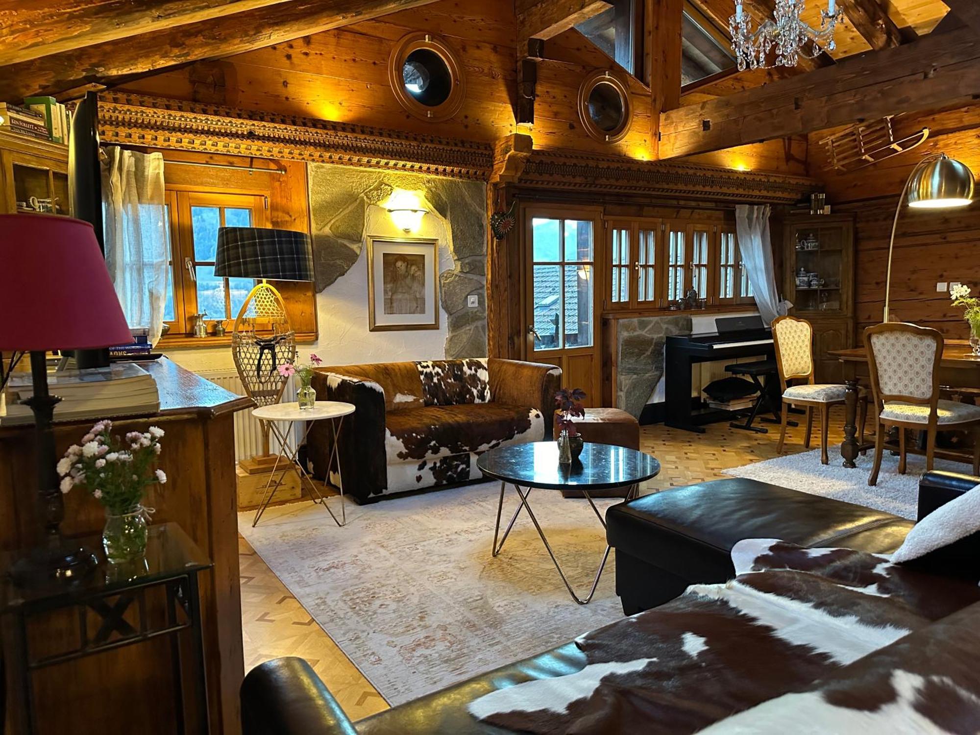 Chalet Rayon de Soleil Gryon Extérieur photo