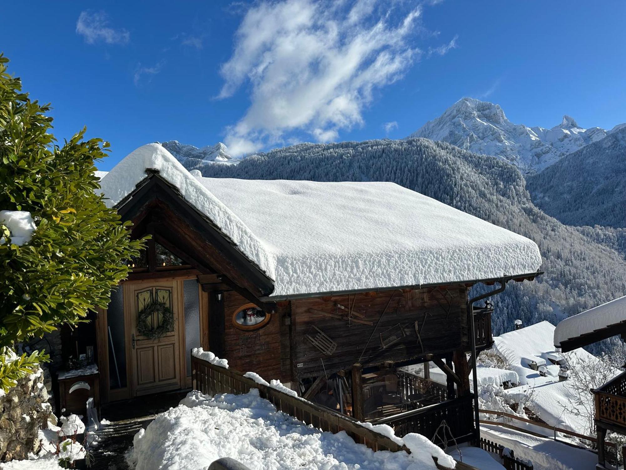 Chalet Rayon de Soleil Gryon Extérieur photo