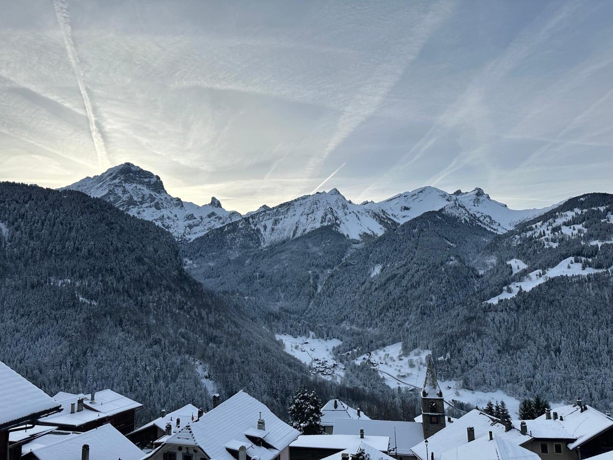 Chalet Rayon de Soleil Gryon Extérieur photo